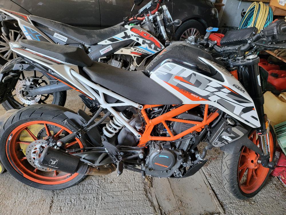 Motorrad verkaufen KTM 390 Duke Ankauf